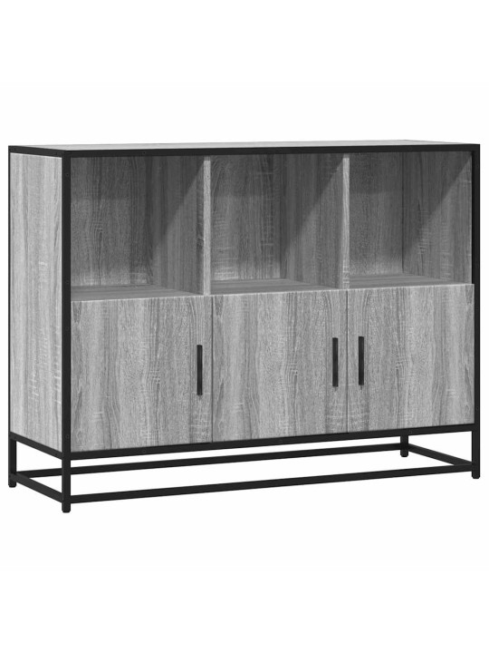 Senkki harmaa sonoma 100x35x76 cm engineered wood