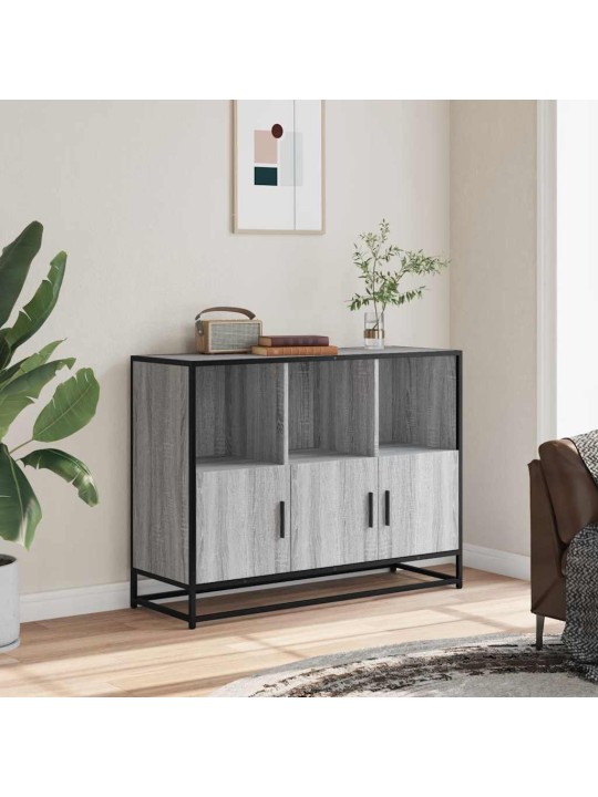 Senkki harmaa sonoma 100x35x76 cm engineered wood