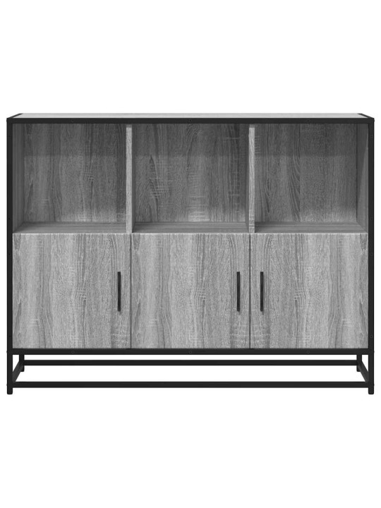 Senkki harmaa sonoma 100x35x76 cm engineered wood