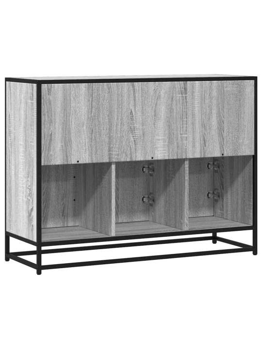 Senkki harmaa sonoma 100x35x76 cm engineered wood