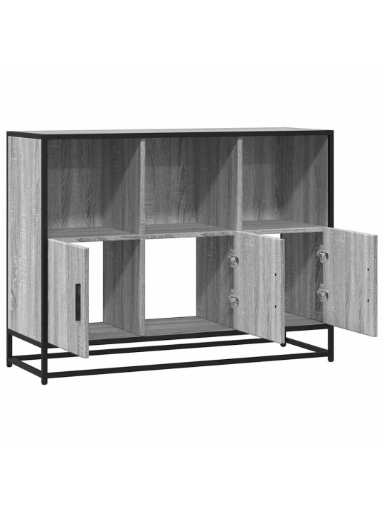 Senkki harmaa sonoma 100x35x76 cm engineered wood