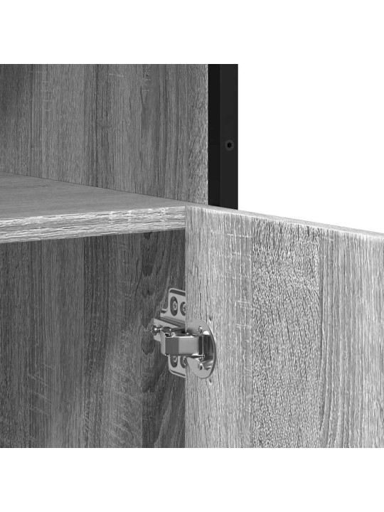 Senkki harmaa sonoma 100x35x76 cm engineered wood