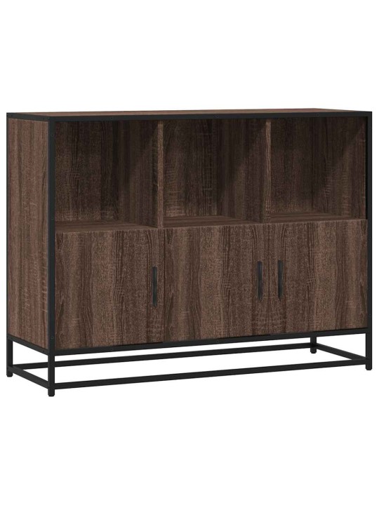 Senkki ruskea tammi 100x35x76 cm tekninen puu
