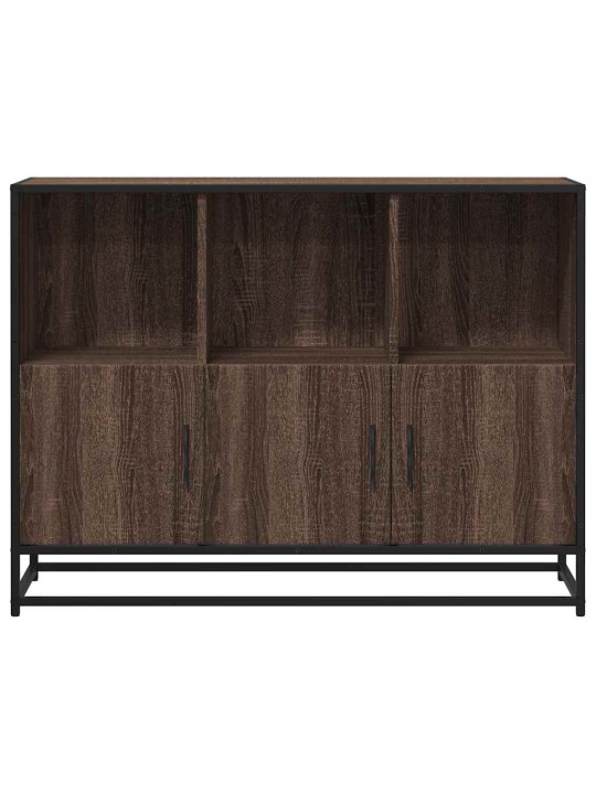 Senkki ruskea tammi 100x35x76 cm tekninen puu