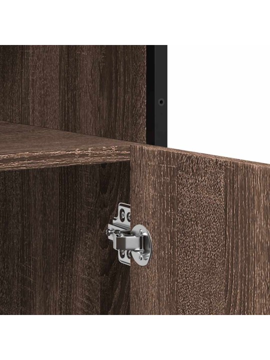 Senkki ruskea tammi 100x35x76 cm tekninen puu