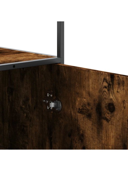 Highboard savustettu tammi suunniteltu puu ja metalli