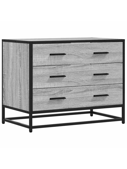 Laatikosto harmaa sonoma 70x41x56 cm tekninen puu