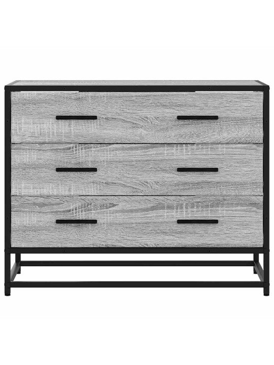 Laatikosto harmaa sonoma 70x41x56 cm tekninen puu
