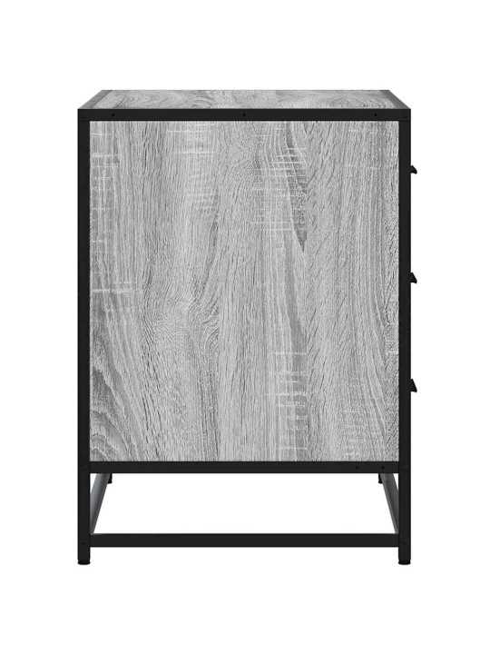 Laatikosto harmaa sonoma 70x41x56 cm tekninen puu