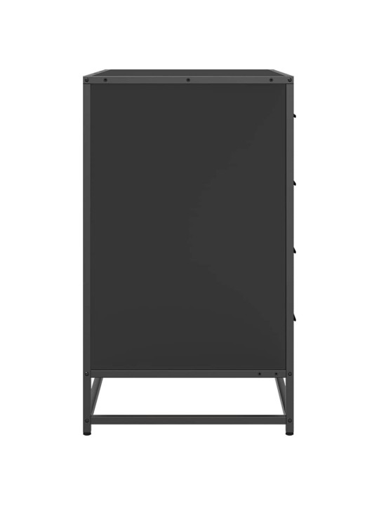 Laatikosto musta 70x41x70 cm tekninen puu