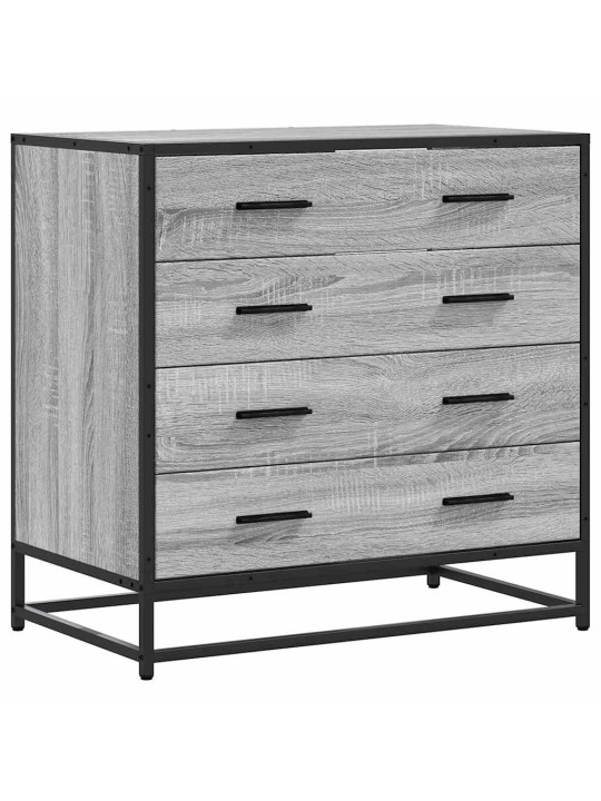 Laatikosto harmaa sonoma 70x41x70 cm tekninen puu