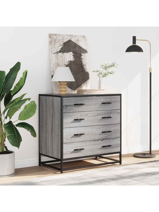 Laatikosto harmaa sonoma 70x41x70 cm tekninen puu
