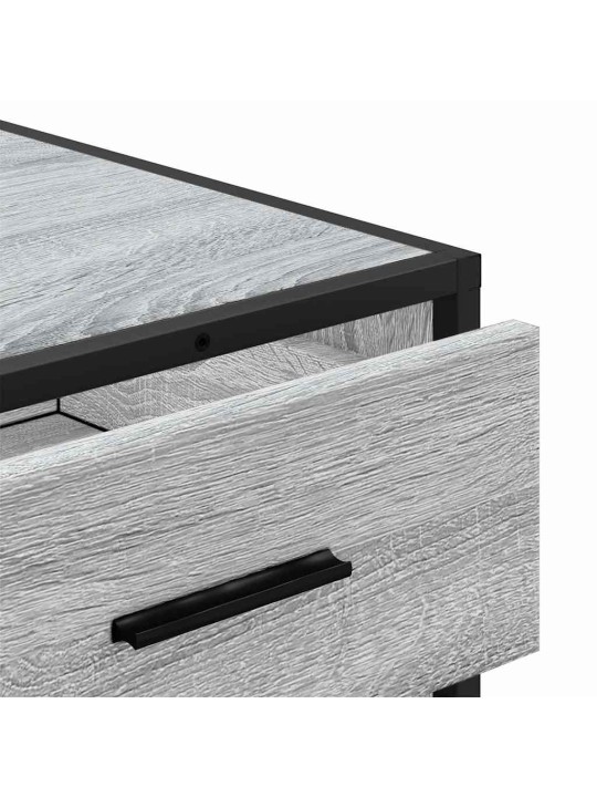 Laatikosto harmaa sonoma 70x41x70 cm tekninen puu
