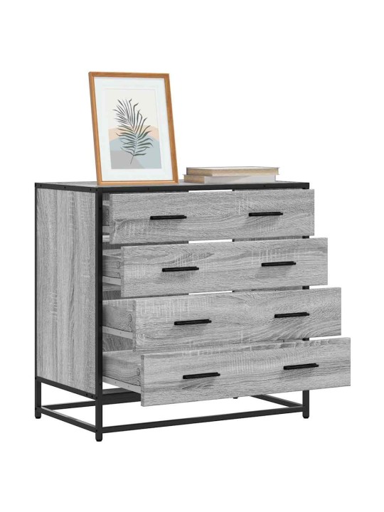 Laatikosto harmaa sonoma 70x41x70 cm tekninen puu