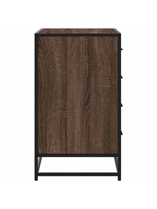 Laatikosto ruskea tammi 70x41x70 cm tekninen puu