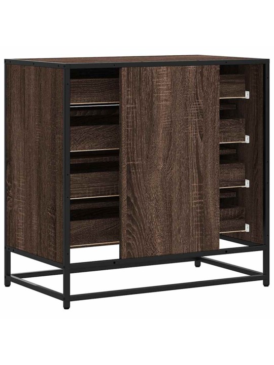 Laatikosto ruskea tammi 70x41x70 cm tekninen puu