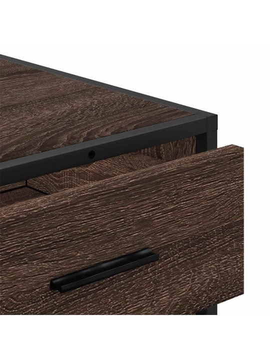 Laatikosto ruskea tammi 70x41x70 cm tekninen puu