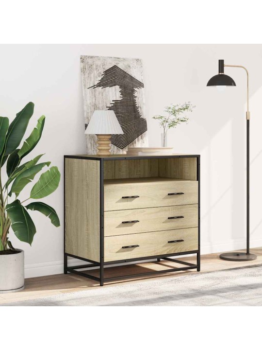 Laatikosto sonoma-tammi 70x41x70 cm tekninen puu