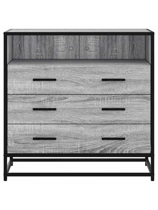 Laatikosto harmaa sonoma 70x41x70 cm tekninen puu