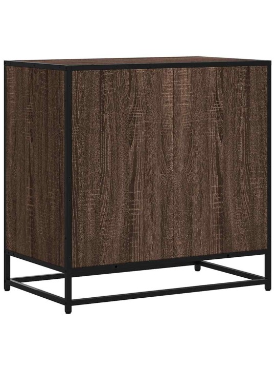Laatikosto ruskea tammi 70x41x70 cm tekninen puu