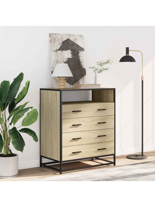 Laatikosto sonoma-tammi 70x41x83,5 cm tekninen puu