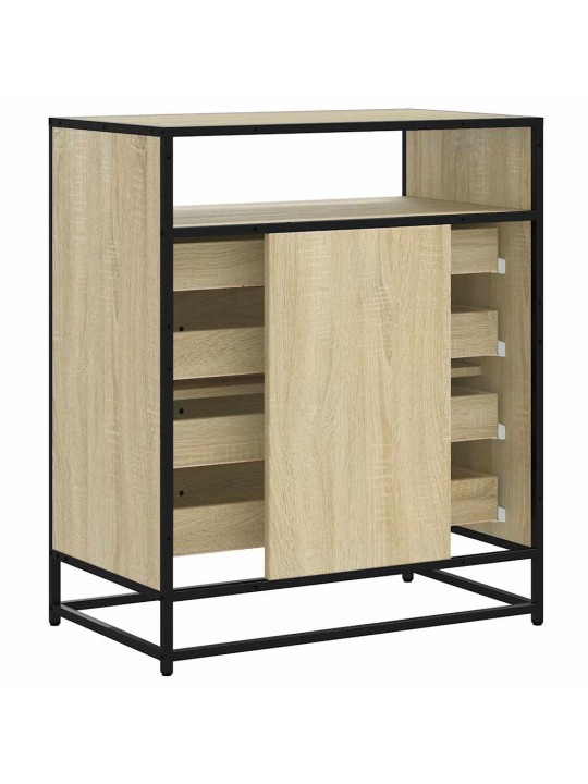 Laatikosto sonoma-tammi 70x41x83,5 cm tekninen puu