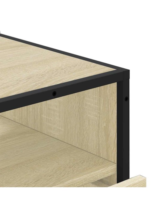 Laatikosto sonoma-tammi 70x41x83,5 cm tekninen puu