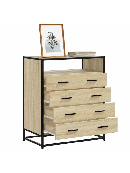 Laatikosto sonoma-tammi 70x41x83,5 cm tekninen puu