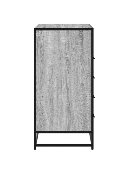Laatikosto harmaa sonoma 70x41x83,5 cm tekninen puu
