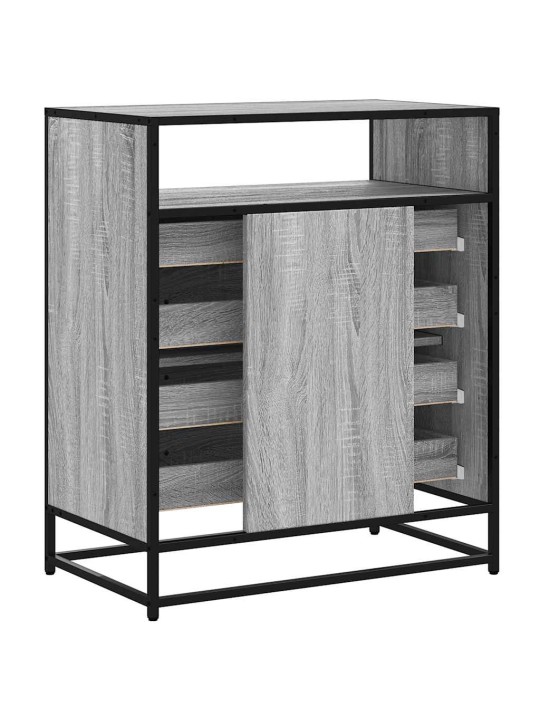 Laatikosto harmaa sonoma 70x41x83,5 cm tekninen puu