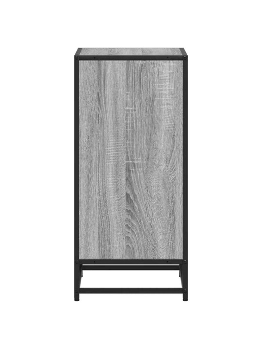 Kirjakaappi harmaa sonoma 40x35x76 cm engineered wood