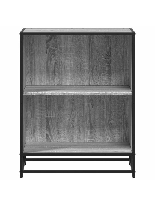 Kirjakaappi harmaa sonoma 60x35x76 cm engineered wood