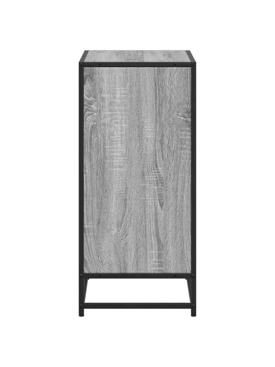 Kirjakaappi harmaa sonoma 60x35x76 cm engineered wood