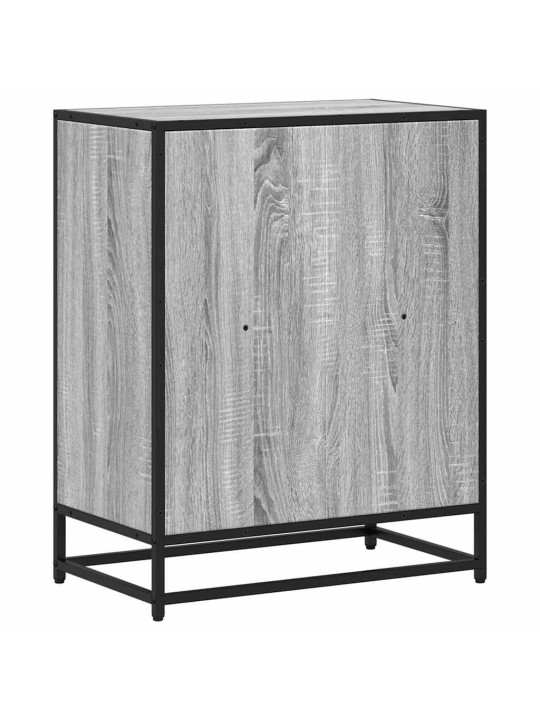 Kirjakaappi harmaa sonoma 60x35x76 cm engineered wood
