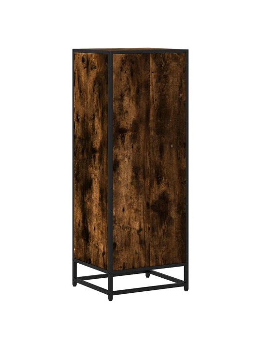 Kirjakaappi savustettu tammi 40x35x107,5 cm tekninen puu
