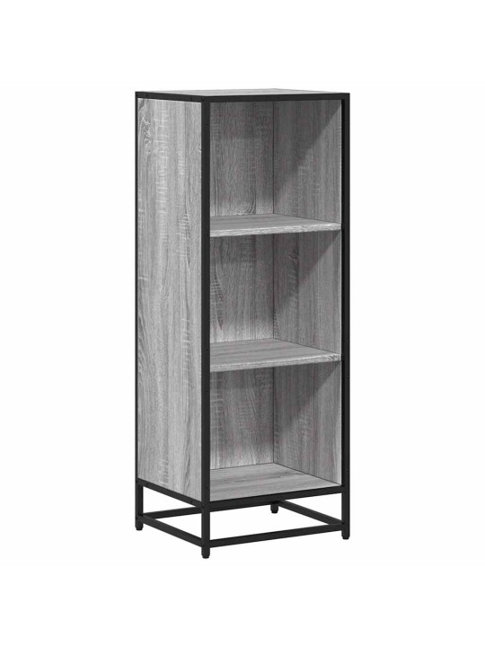 Kirjakaappi harmaa sonoma 40x35x107,5 cm engineered wood