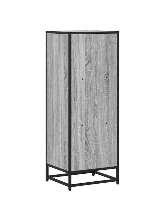 Kirjakaappi harmaa sonoma 40x35x107,5 cm engineered wood