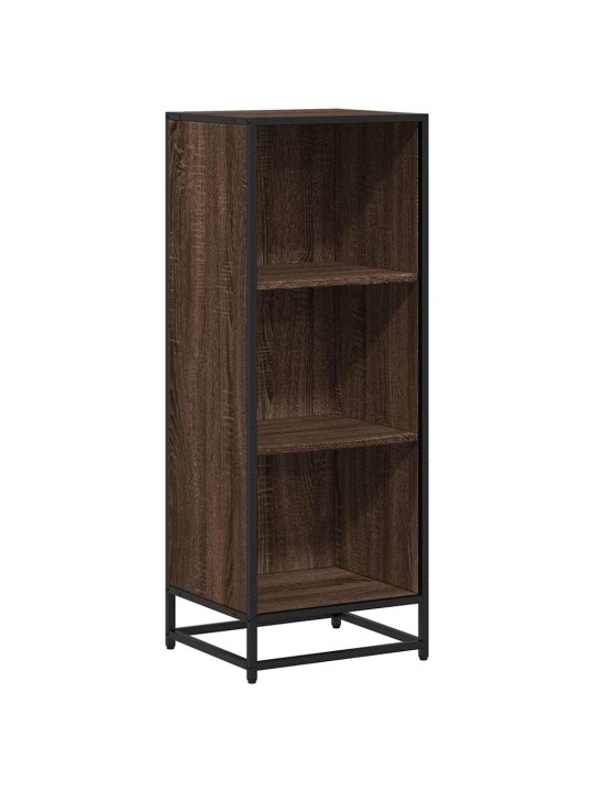 Kirjakaappi ruskea tammi 40x35x107,5 cm engineered wood