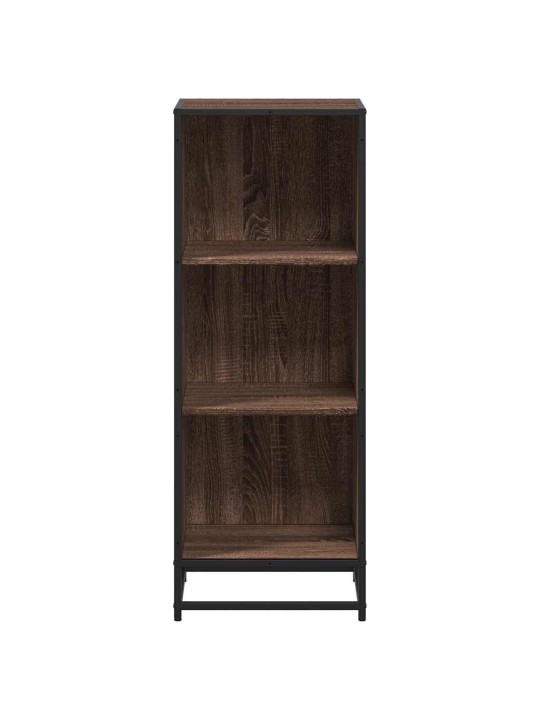 Kirjakaappi ruskea tammi 40x35x107,5 cm engineered wood