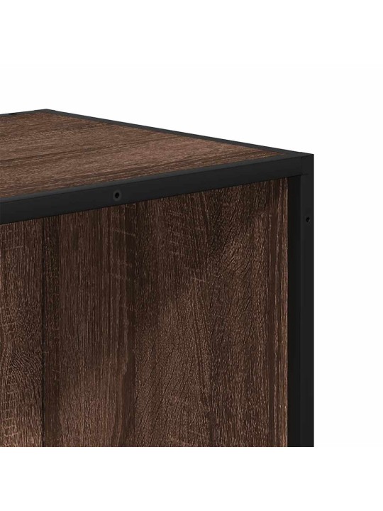 Kirjakaappi ruskea tammi 40x35x107,5 cm engineered wood