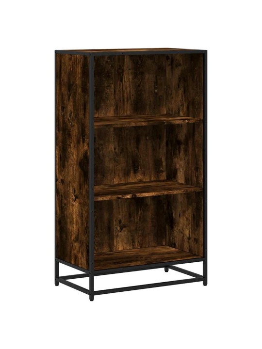 Kirjakaappi savustettu tammi 60x35x107,5 cm tekninen puu