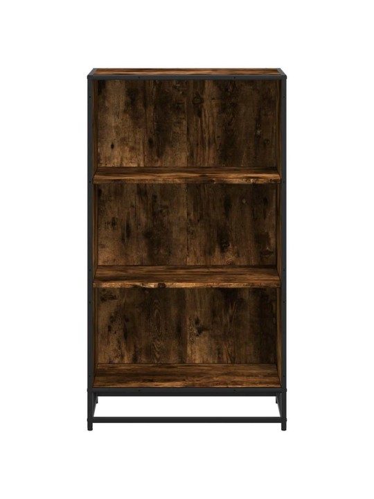 Kirjakaappi savustettu tammi 60x35x107,5 cm tekninen puu