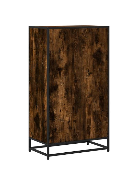 Kirjakaappi savustettu tammi 60x35x107,5 cm tekninen puu