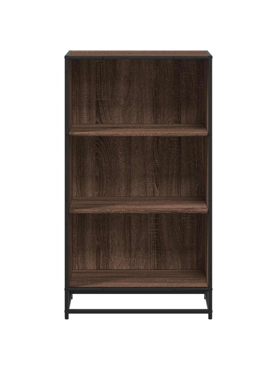 Kirjakaappi ruskea tammi 60x35x107,5 cm engineered wood