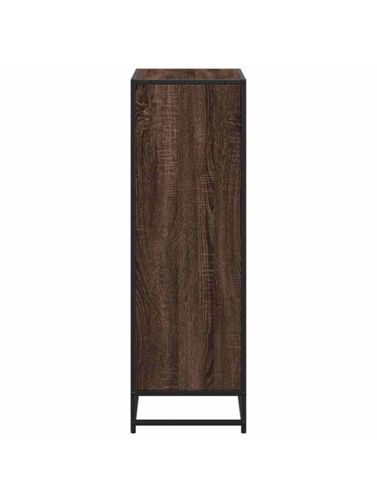 Kirjakaappi ruskea tammi 60x35x107,5 cm engineered wood