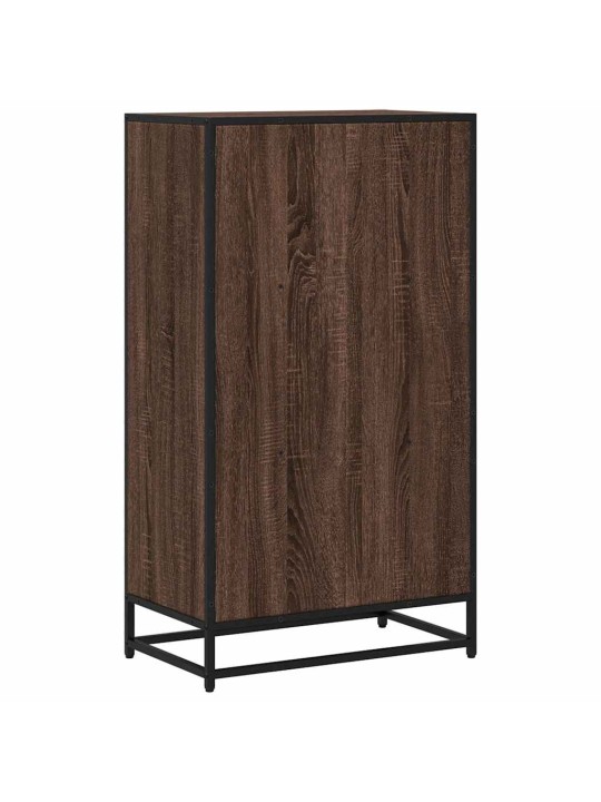 Kirjakaappi ruskea tammi 60x35x107,5 cm engineered wood