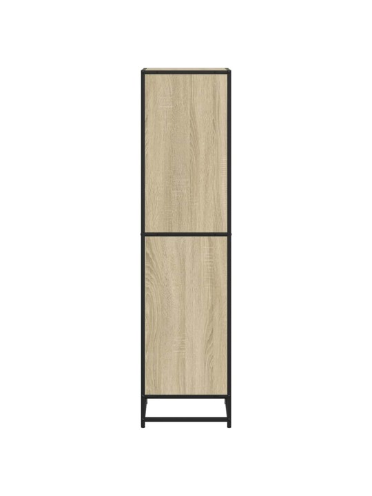 Kirjakaappi sonoma oak 40x35x139 cm engineered wood
