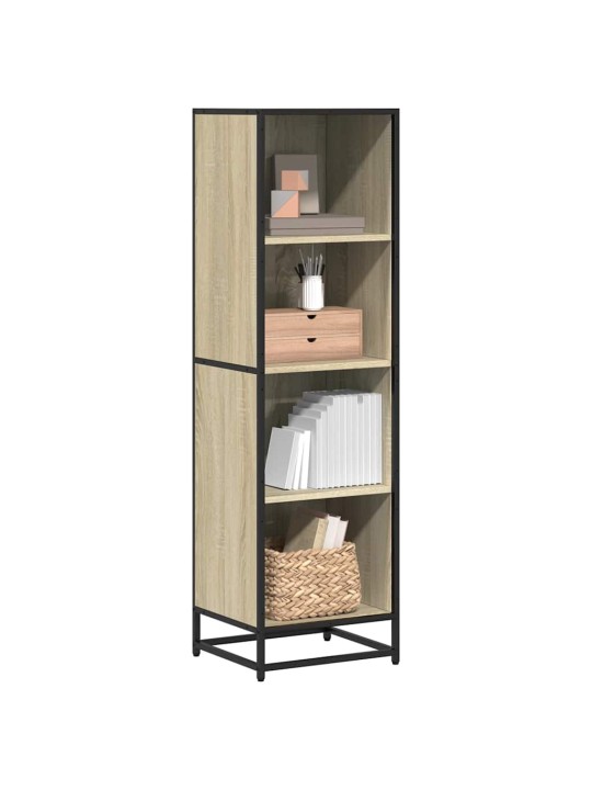 Kirjakaappi sonoma oak 40x35x139 cm engineered wood