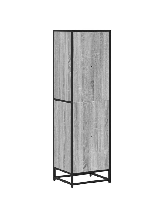 Kirjakaappi harmaa sonoma 40x35x139 cm engineered wood