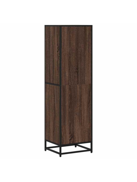 Kirjakaappi ruskea tammi 40x35x139 cm engineered wood